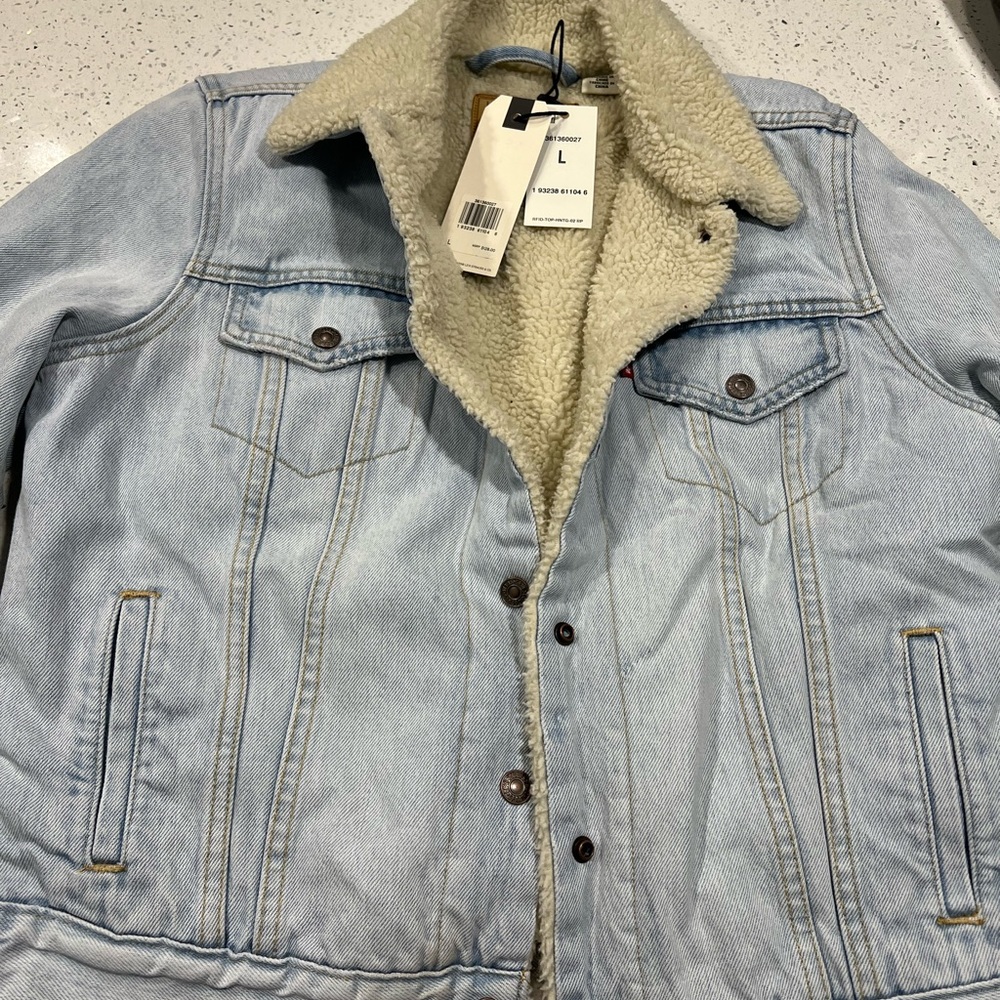 Levi Original Sherpa Trucker Jacket